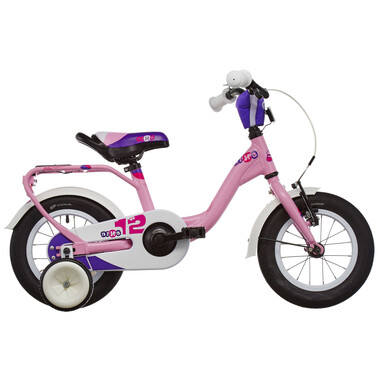 S'COOL NIXE Alu 12" Kids Bike Pink 0
